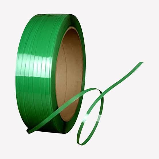 Heavy-load securing for pallets & export cargo. Made from polyester (PET), 12mm-19mm width x 500m-1000m length. High (polyester, higher tensile strength than PP) durability. Ideal for heavy-load pallet & export cargo securing.
